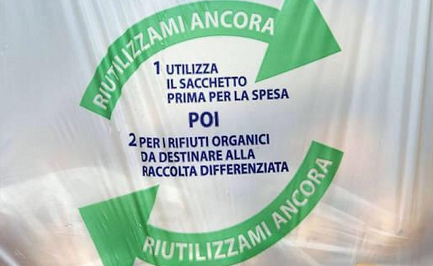 Shopper compostabili gratis, nuova proposta