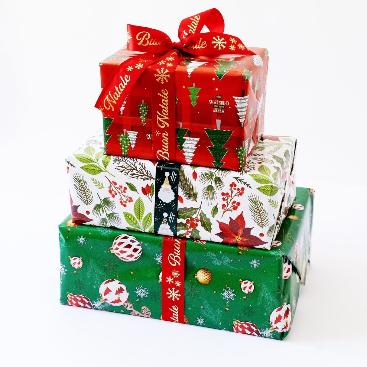 Carta Regalo in Fogli Natale Classic Mix