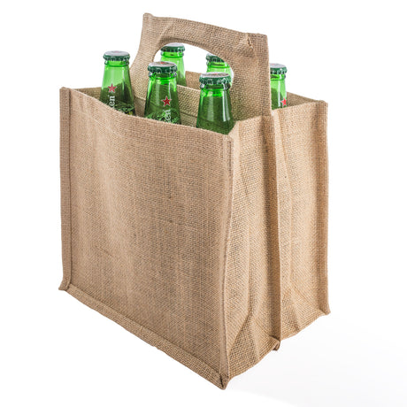 Shopper Juta Portabottiglie Birra Naturale