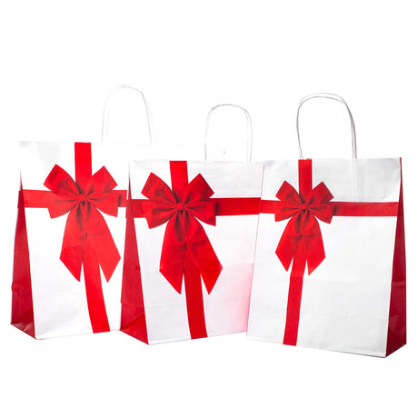 Shopper Red Bow