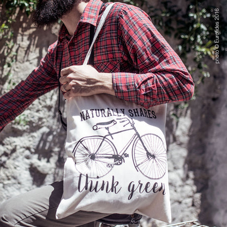 Shopper in Cotone Bike Naturale