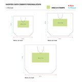 Shopper Carta Cemento personalizzata