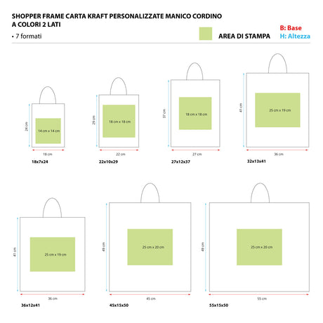 Shopper Ghirlanda Coniglietto Cordino Personalizzata