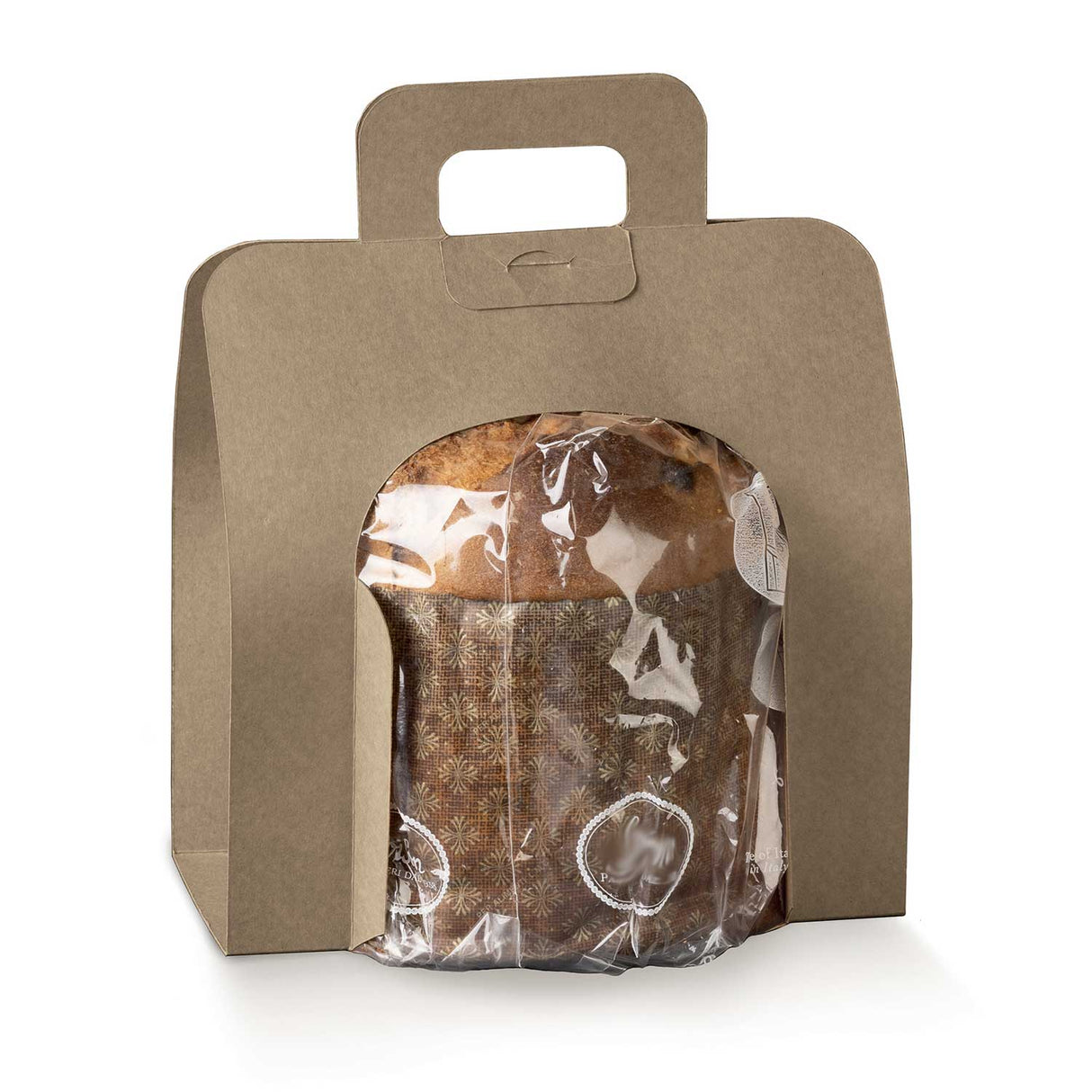 Shopper Astuccio per Panettone con Manico