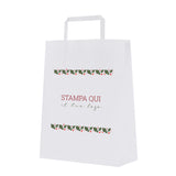 Shopper Christmas Frame Personalizzate Maniglia Piattina