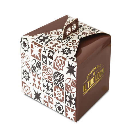 Portapanettone Maioliche Alto 1Kg Personalizzabile