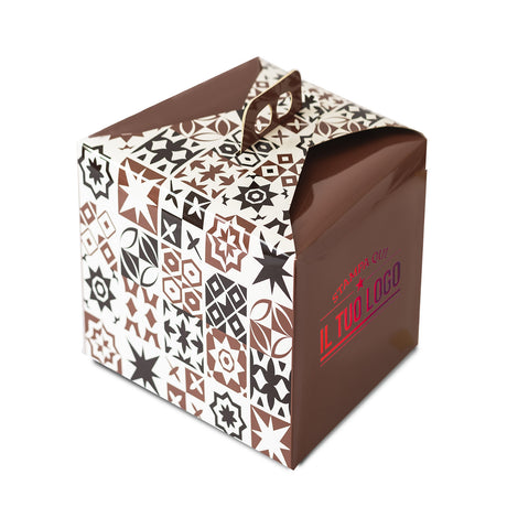 Portapanettone Maioliche Alto 1Kg Personalizzabile