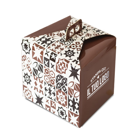 Portapanettone Maioliche Alto 1Kg Personalizzabile