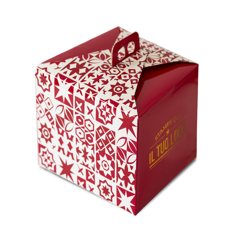 Portapanettone Maioliche Alto 1Kg Personalizzabile