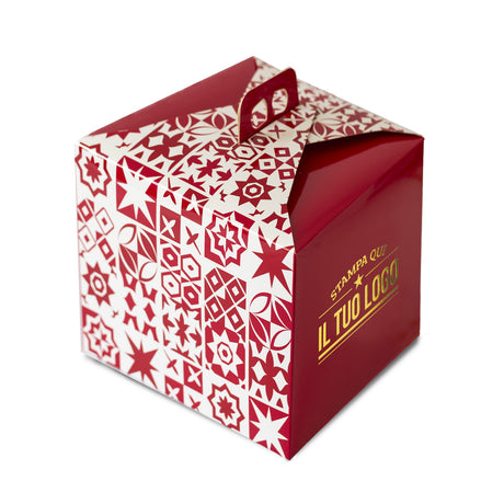 Portapanettone Maioliche Alto 1Kg Personalizzabile