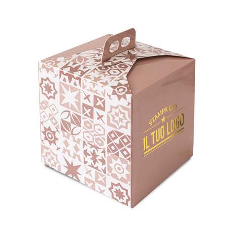 Portapanettone Maioliche Alto 1Kg Personalizzabile