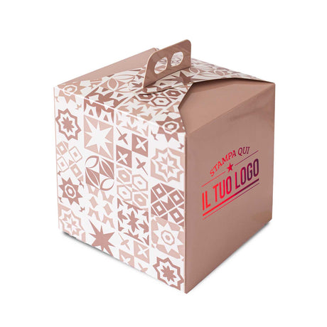 Portapanettone Maioliche Alto 1Kg Personalizzabile