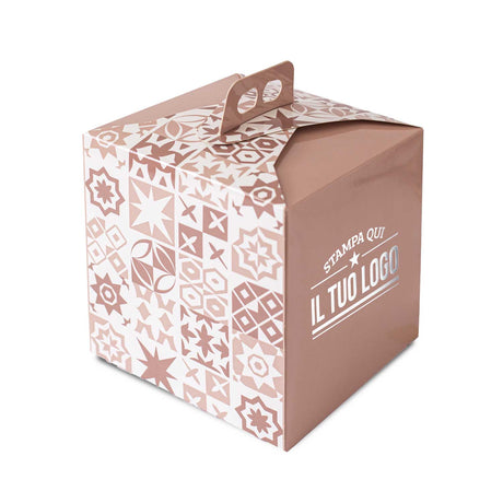 Portapanettone Maioliche Alto 1Kg Personalizzabile