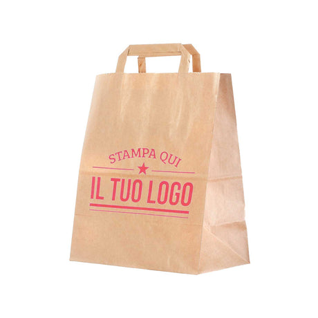 Shopper Food Line Personalizzate Piattina