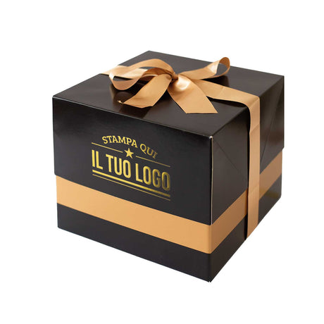 Portapanettone Lusso Alto 1 KG Personalizzato