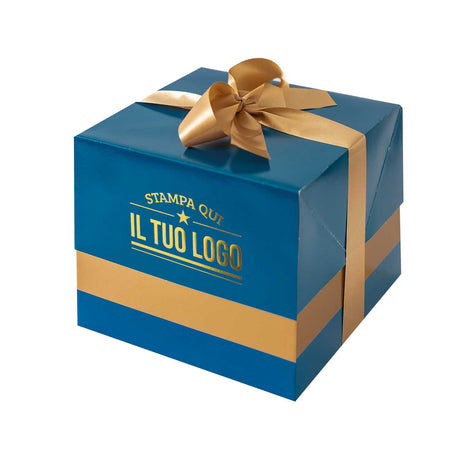 Portapanettone Lusso Alto 1 KG Personalizzato