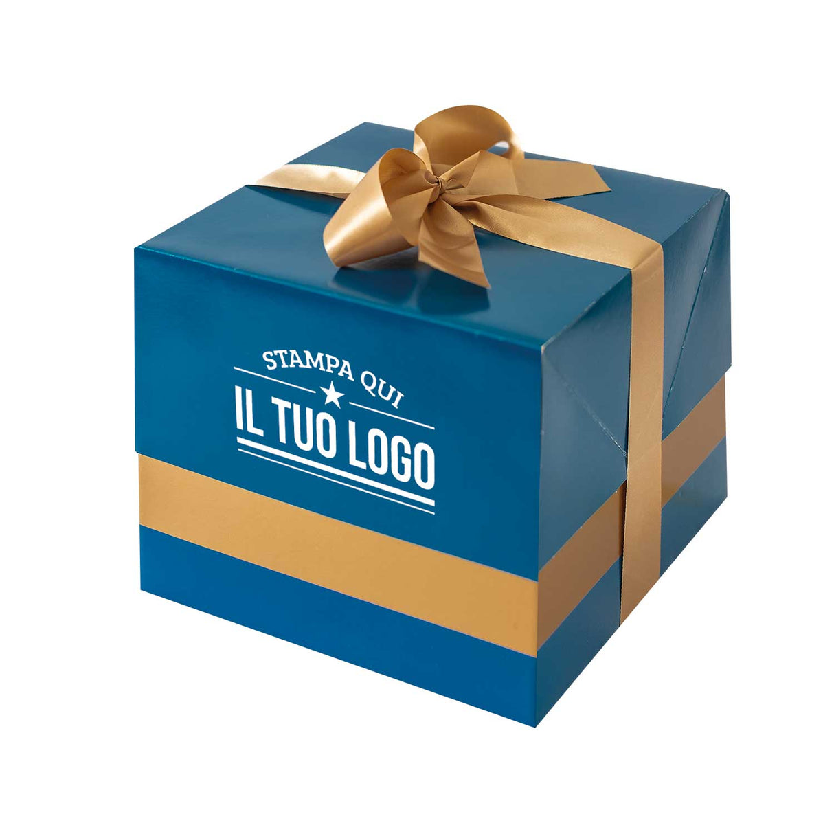 Portapanettone Lusso Alto 1 KG Personalizzato