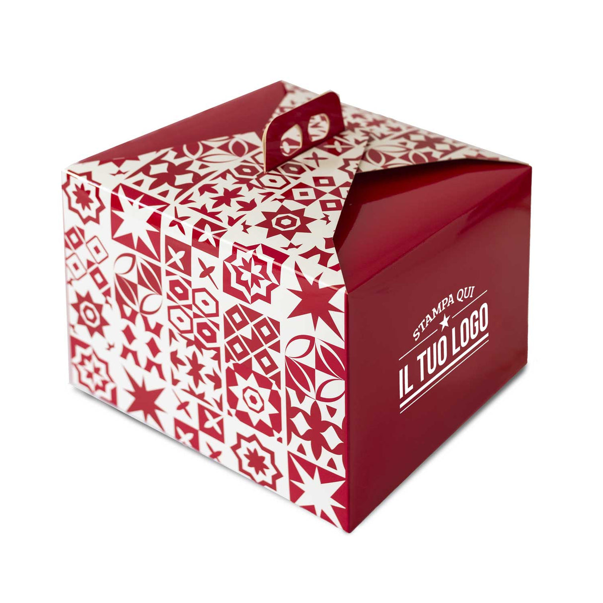 Portapanettone Maioliche Basso Personalizzabile1kg