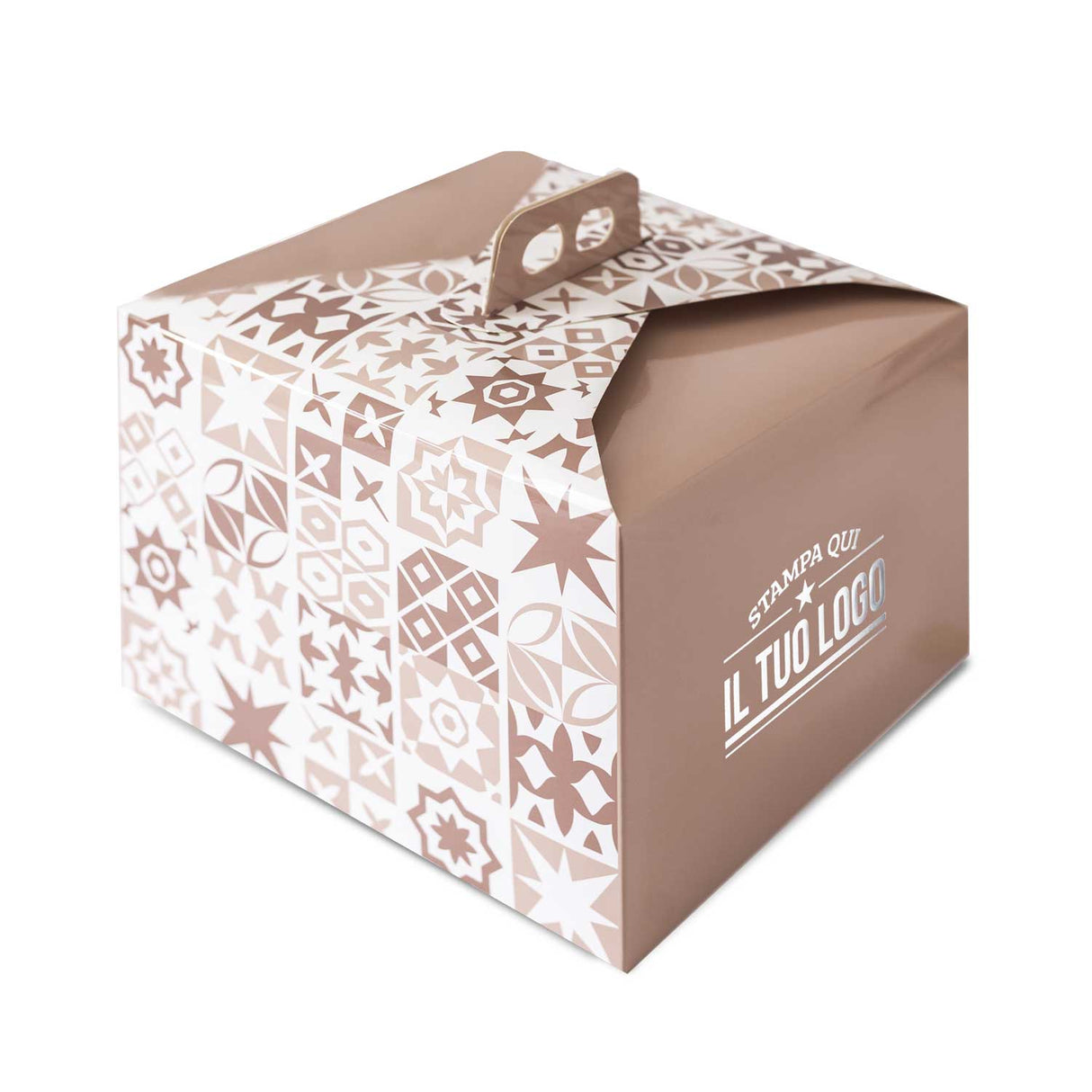 Portapanettone Maioliche Basso Personalizzabile1kg