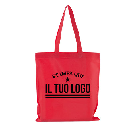 Shopper TNT Manico Lungo Personalizzate 2 Lati