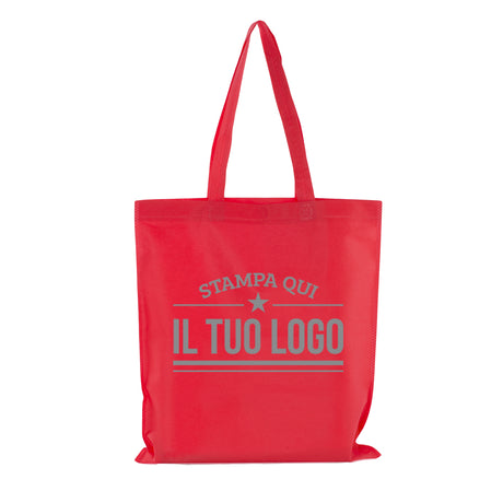 Shopper TNT Manico Lungo Personalizzate 2 Lati