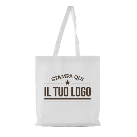 Shopper TNT Manico Lungo Personalizzate 2 Lati