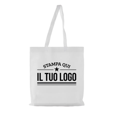 Shopper TNT Manico Lungo Personalizzate 2 Lati