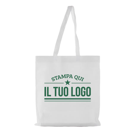 Shopper TNT Manico Lungo Personalizzate 2 Lati