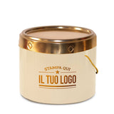 Portapanettone Retrò Basso 1 KG Personalizzabile