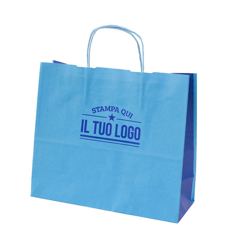 Shopper Carta Bicolor Personalizzate