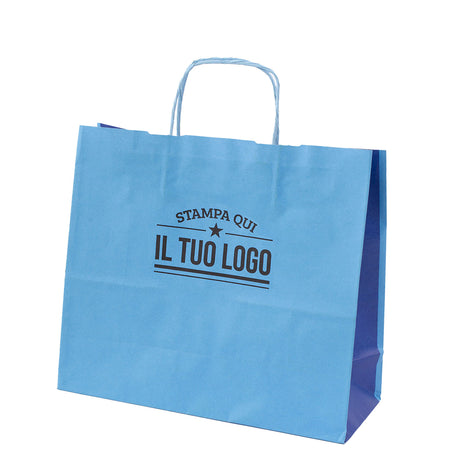 Shopper Carta Bicolor Personalizzate