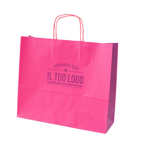 Shopper Carta Bicolor Personalizzate