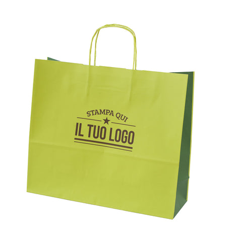 Shopper Carta Bicolor Personalizzate