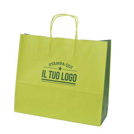 Shopper Carta Bicolor Personalizzate