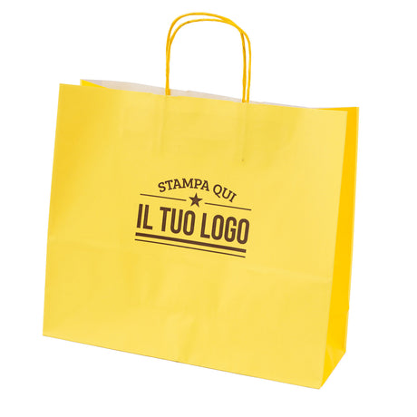 Shopper Carta Bicolor Personalizzate