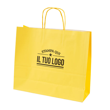 Shopper Carta Bicolor Personalizzate