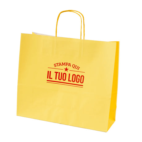 Shopper Carta Bicolor Personalizzate