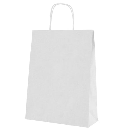 Shopper Carta White cordino