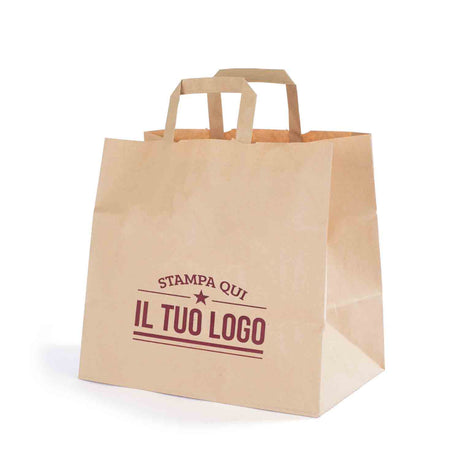 Shopper Food Line Personalizzate Piattina