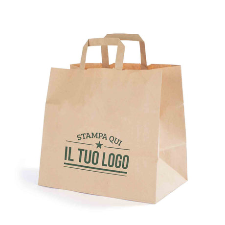 Shopper Food Line Personalizzate Piattina