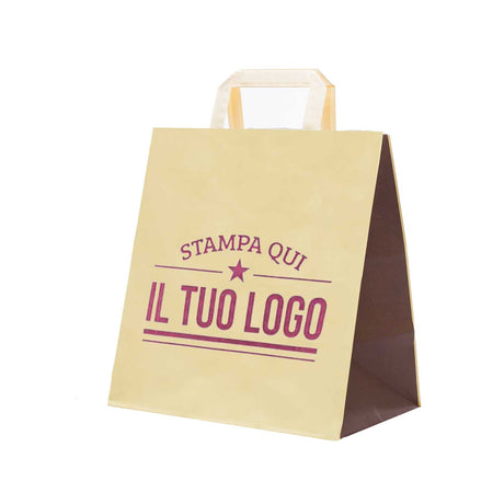 Shopper Foodline Bicolor Piattina Personalizzabile