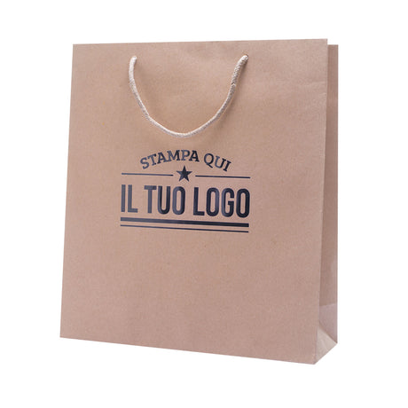 Shopper Carta Lusso Boutique Personalizzabile