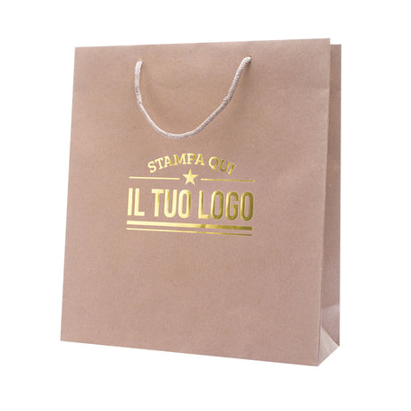 Shopper Carta Lusso Boutique Personalizzabile