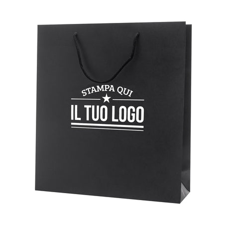 Shopper Carta Lusso Boutique Personalizzabile