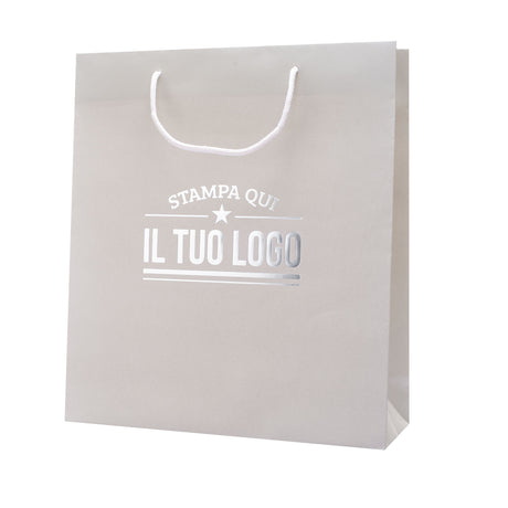 Shopper Carta Lusso Boutique Personalizzabile