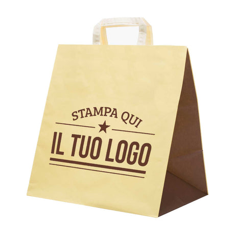 Shopper Foodline Bicolor Piattina Personalizzabile