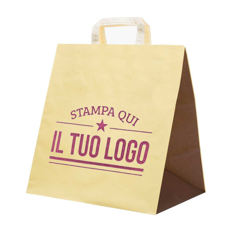 Shopper Foodline Bicolor Piattina Personalizzabile