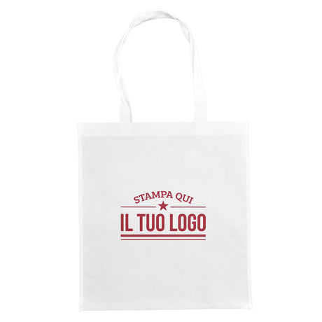 Shopper TNT Personalizzate Manico Lungo