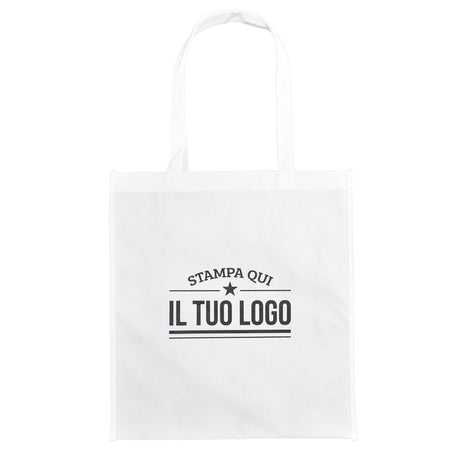 Shopper TNT Personalizzate Manico Lungo