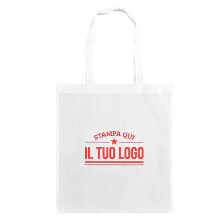 Shopper TNT Personalizzate Manico Lungo